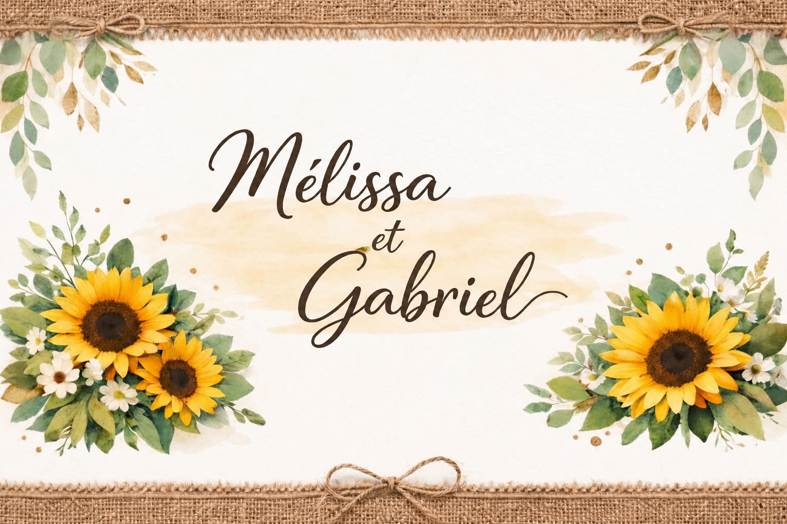 M&eacute;lissa & Gabriel